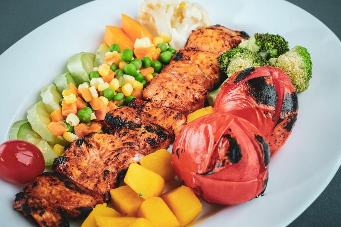 Image d'un plat équilibré