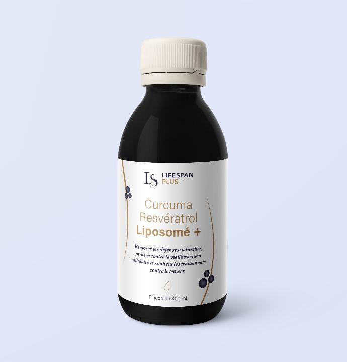 flacon du curcuma resevatrol Lifespan+