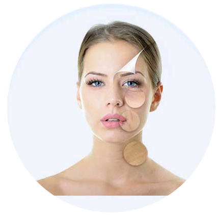 visage d'une femme