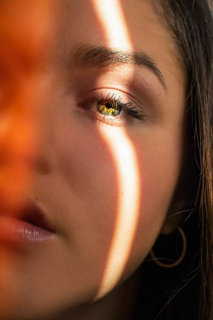 visage de femme 