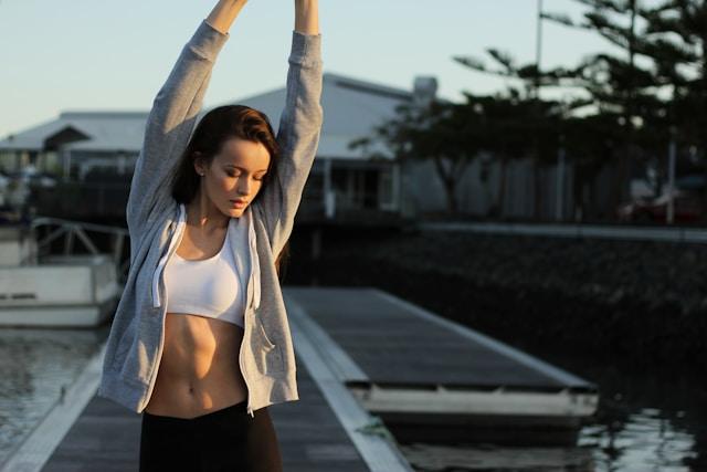 yoga femme 