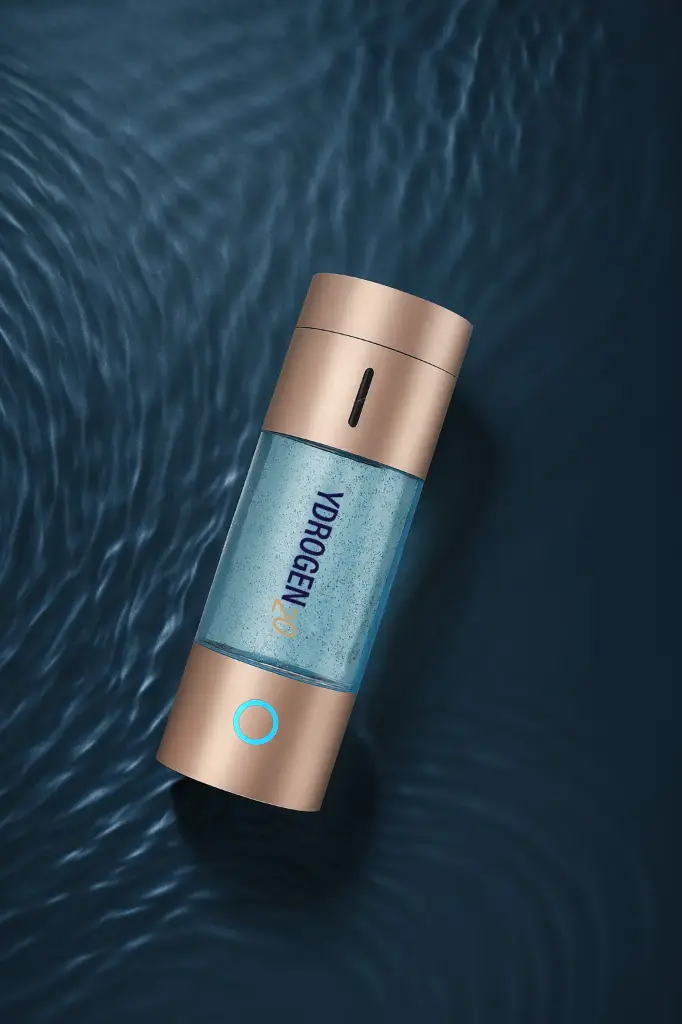 YDROGEN2o - Générateur d'eau hydrogénée portable - Modèle en carbone & aluminium 