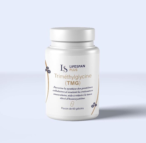 [604] TMG (Triméthylglycine - Bétaïne) 60 gélules